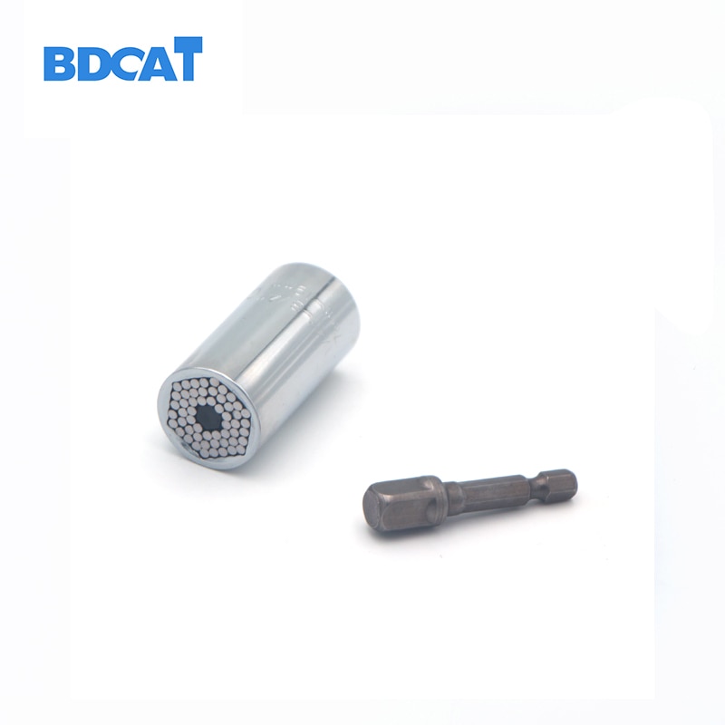 BDCAT Ϲ ũ ġ  Ʈ   7-19mm Ŀ 帱 ĩ ν г Ű  ׸ Ƽ ڵ /BDCAT Universal Torque Wrench Head Set Socket Sleeve 7-19mm Power Drill Ratch